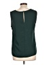 H&M 100% Polyester Green Sleeveless Blouse Size 12 - photo 2