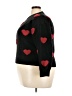 Unbranded 100% Polyester Hearts Black Pullover Sweater Size XXL - photo 5