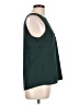 H&M 100% Polyester Green Sleeveless Blouse Size 12 - photo 4