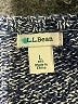 L.L.Bean 100% Cotton Tweed Blue Pullover Sweater Size L - photo 7