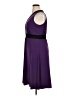 Avenue Color Block Purple Cocktail Dress Size 14 Plus - photo 5