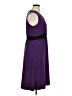Avenue Color Block Purple Cocktail Dress Size 14 Plus - photo 4