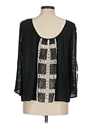 Elizabeth and James 3/4 Sleeve Blouse (view 2)