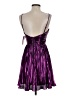 City Studio Metallic Purple Cocktail Dress Size 3 - 4 - photo 2