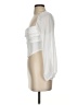 Shein 100% Polyester White 3/4 Sleeve Blouse Size 2 - photo 5