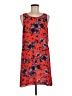 Pins and Needles 100% Polyester Print Red Casual Dress Size M - photo 1