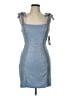 Seni & Cade 100% Polyester Blue Cocktail Dress Size L - photo 1