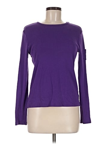Lauren by Ralph Lauren Long Sleeve T-Shirt (view 1)