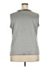 Talbots Outlet Gray Sleeveless Blouse Size 2X - photo 2