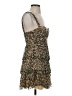 Emerald Sundae 100% Polyester Animal Print Brown Cocktail Dress Size S - photo 4