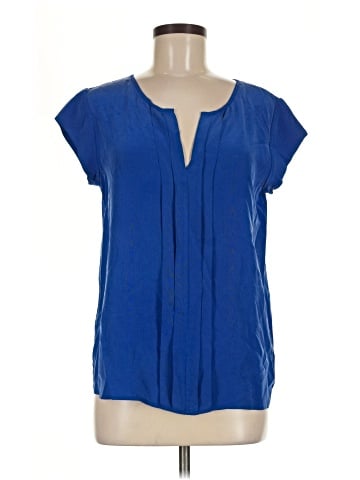 Unbranded Short Sleeve Silk Top (view 1)