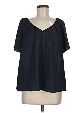 Ann Taylor Short Sleeve Blouse (view 1)