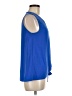 Naked Zebra 100% Polyester Blue Sleeveless Blouse Size M - photo 4