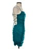 Alyce Teal Cocktail Dress Size 2 - photo 4