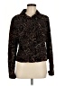 Tribal Animal Print Brown Jacket Size 10 - photo 1