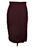 Ann Taylor Solid Burgundy Formal Skirt Size 14 - photo 1