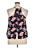 Haute Monde 100% Polyester Black Sleeveless Blouse Size XL - photo 2