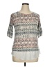 AB Studio 100% Polyester Gray Cardigan Size XL - photo 1