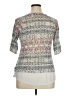 AB Studio 100% Polyester Gray Cardigan Size XL - photo 2