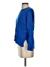 Theory 100% Cashmere Blue Cashmere Pullover Sweater Size S - photo 5