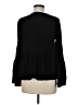 Falls Creek 100% Rayon Black Long Sleeve Blouse Size M - photo 2