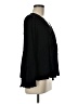 Falls Creek 100% Rayon Black Long Sleeve Blouse Size M - photo 4