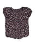 Tea 100% Cotton Black Short Sleeve Blouse Size 3 - photo 2