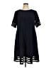 Jessica Howard Solid Blue Casual Dress Size 16 - photo 1