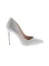 Steve Madden Silver Heels Size 6 - photo 1