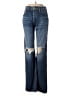 RE/DONE Hearts Blue Jeans Size 26 waist - photo 1