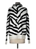 Karen Kane Animal Print Silver Turtleneck Sweater Size XS - photo 2