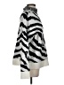 Karen Kane Animal Print Silver Turtleneck Sweater Size XS - photo 4