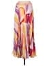 Robert Graham 100% Polyester Print Pink Purple Casual Skirt Size 8 - photo 1