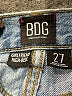 BDG 100% Cotton Blue Denim Shorts Size 27 waist - photo 3