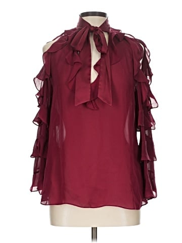 Alice + Olivia Sleeveless Silk Top (view 1)