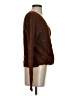 Astr Metallic Brown Cardigan Size S - photo 4