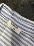 The Workshop Stripes Blue Long Sleeve Button-Down Shirt Size S - photo 7
