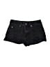 Amuse Society Stars Black Denim Shorts Size 24 waist - photo 1