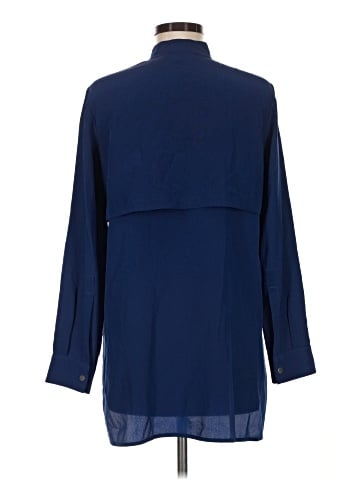 Vince. 3/4 Sleeve Silk Top (view 2)