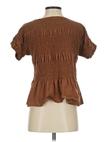 Fashion Short Sleeve Blouse (view 2)