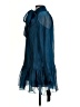 Seni & Cade 100% Polyester Blue Cocktail Dress Size XS - photo 5