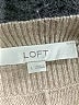 Ann Taylor LOFT Tan Pullover Sweater Size L - photo 7