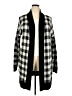 BP. Checkered-gingham Black Cardigan Size 2X - photo 1