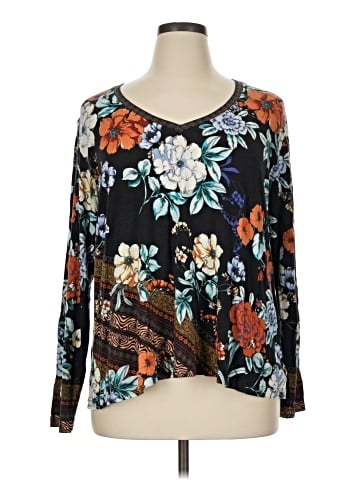 Johnny Was 3/4 Sleeve T-Shirt (view 1)
