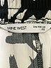 Nine West 100% Polyester Print Black Casual Pants Size XXL - photo 4