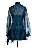 Seni & Cade 100% Polyester Blue Cocktail Dress Size XXS - photo 2