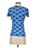 Diane von Furstenberg Blue Short Sleeve Top Size P (petite) - photo 2