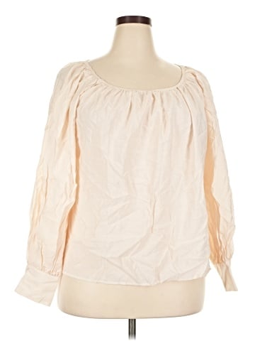 June + Vie Long Sleeve Blouse (view 1)