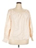 June + Vie Ivory Long Sleeve Blouse Size 18 - photo 1