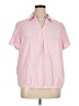 D&Co. Pink Short Sleeve Blouse Size 1X - photo 1